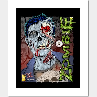 Zombie by Hard Grafixs© Posters and Art